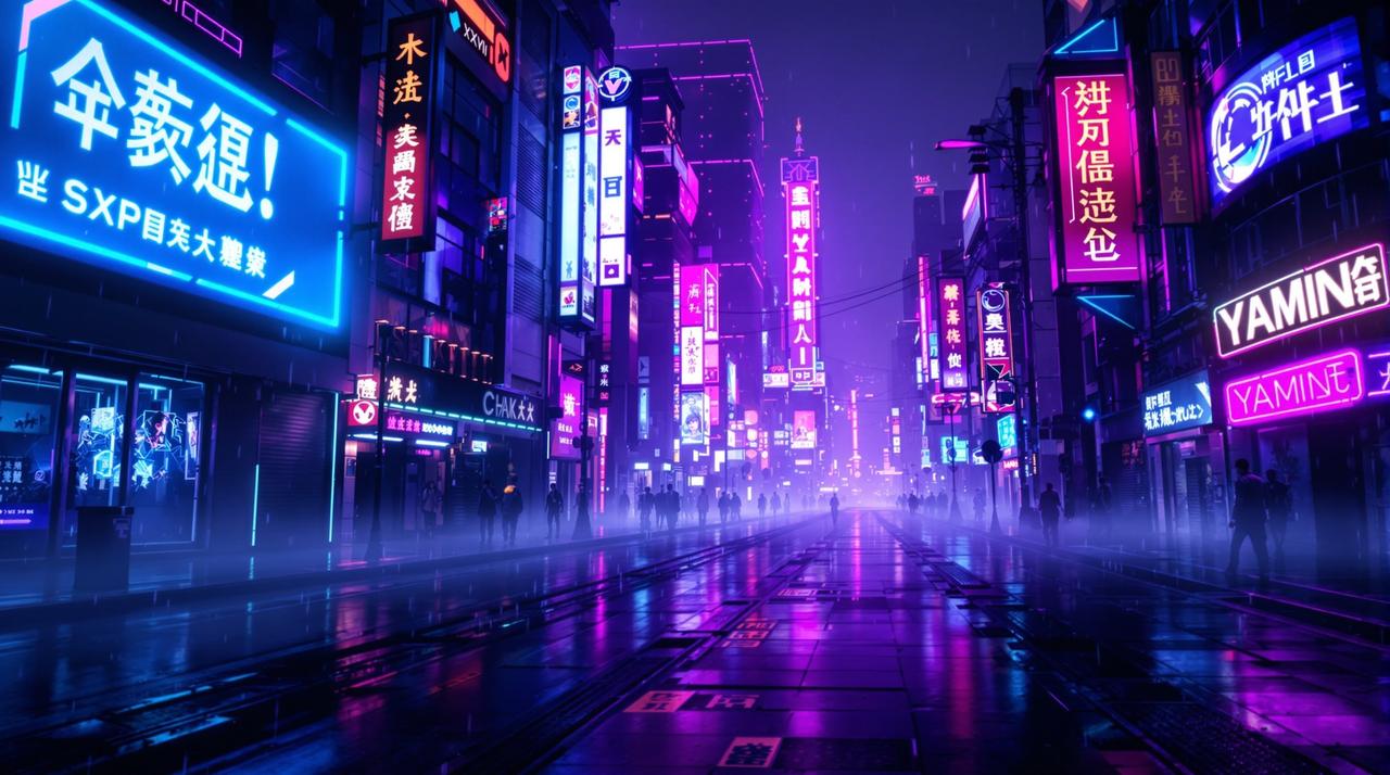 a级影院1080P：赛博朋克都市漫游