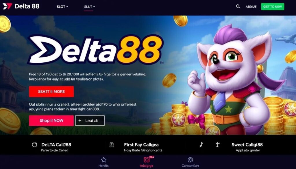 cara daftar Delta88 slot online
